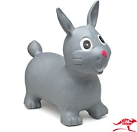 Hippy Skippy ballon sauteur lapin gris - jouet pour enfants-3