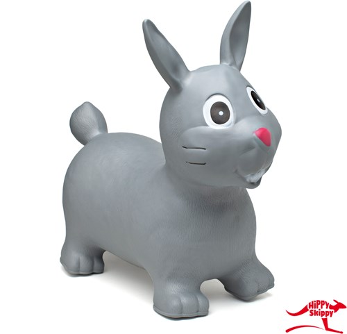 Hippy Skippy ballon sauteur lapin gris - jouet pour enfants-3