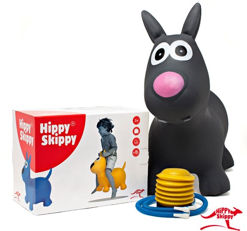 Hippy Skippy balle sauteur chien jaune - jouet ballon sauteur pour enfants-3
