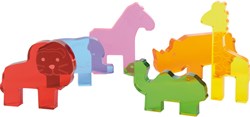 Acrylic Wild Animals set of 6