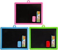 Duckiez ardoise jouet 22x18,5cm avec craie et effaceur-2