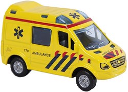 Ambulance Spielzeugauto Die-Cast Pull-Back 8 cm mit Mercedes-Benz Design