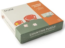Trixie puzzle apprendre à compter animaux - puzzle éducatif en carton