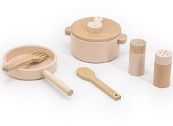Trixie Set de cuisine en bois - Mrs. Rabbit