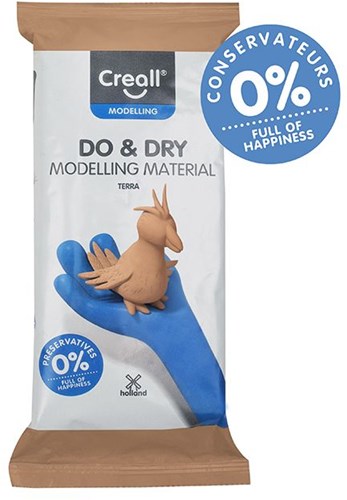 Creall Modelliermasse selbsthärtend 500g terracotta - lufttrocknender Ton-2