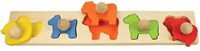 BigJigs Tierpuzzle Holz Steckbrett Lernspielzeug-3