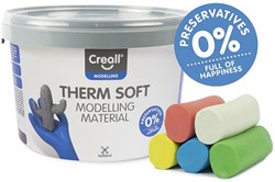 Creall Modelliermasse - Therm Soft Knete 2000g für Kinder