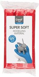 Creall Creall super soft klei blok rood 500gr