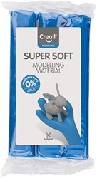 Creall Knete super soft blau 500 Gramm - kreative Modelliermasse