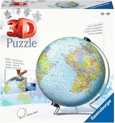 Ravensburger 3D Puzzle Globus Erde - 540 Teile Lernspielzeug