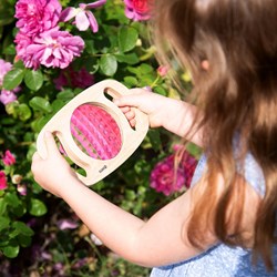 TickiT Holzspielzeug Kaleidoskop - pädagogisches Spielzeug FSC Holz