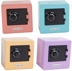 Coffre-fort tirelire mini avec code secret - coffre jouet 9cm