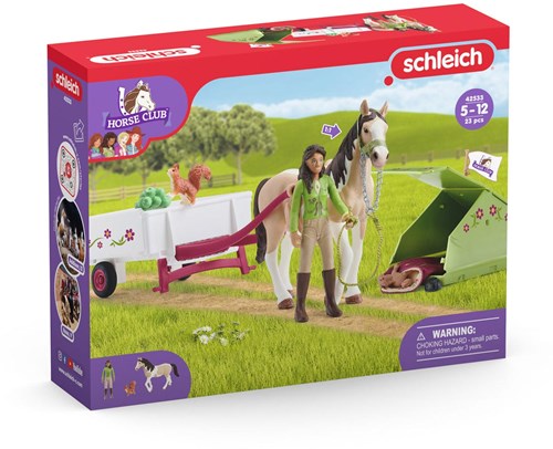 Schleich 42533 Paardenclub Sarah's Kampeeravontuur