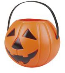 Pompoen emmer oranje 74589