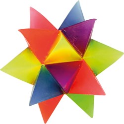 Eduplay balle rebondissante jouet cristal lumineux - plaisir coloré