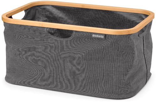 Brabantia panier à linge pliable 40L - panier à linge Pepper Black
