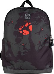 Pick & Pack Rucksack Ninja Story S carbon - Kinderrucksack mit Ninja-Motiv