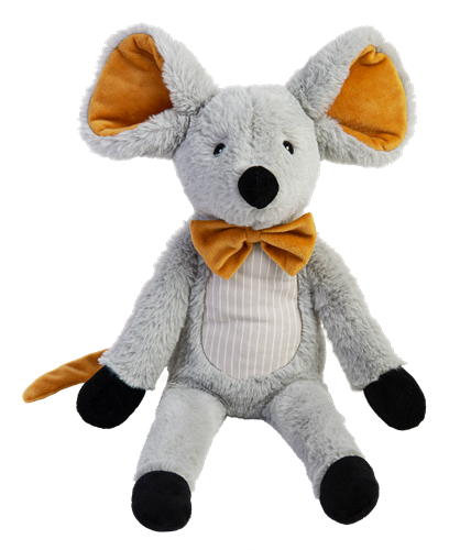Happy Horse Kuscheltier Mouse Misty no. 2 - Plüschmaus 42cm grau