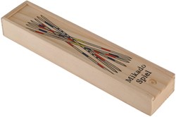 Mikado Holzspiel in Aufbewahrungsbox - klassisches Spielzeug für Kinder