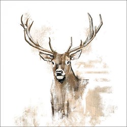 Ambiente Servet 33cm Antlers FSC Mix