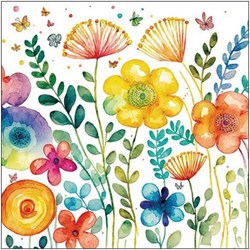 Ambiente Servet 33 Vibrant spring white
