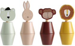 Trixie animaux à visser en bois - jouet éducatif FSC - stimule la motricité