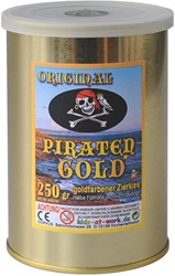 Kids at Work Piratengold Spielzeug Goldklumpen 250 Gramm Schatz