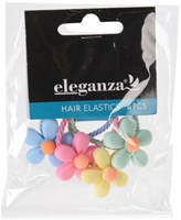 Haargummis bunt Blumenaccessoire für Kinder Haarstyling-2