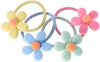 Haargummis bunt Blumenaccessoire für Kinder Haarstyling