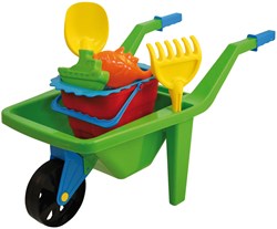 Adriatic brouette jouet pour enfants avec accessoires 65cm extérieur