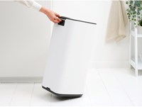 Brabantia Bo pedaalemmer 30 liter wit-3