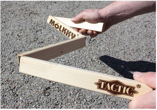 Bâton de mesure en bois Mölkky pour jeu d'extérieur - accessoire pour Mölkky-3