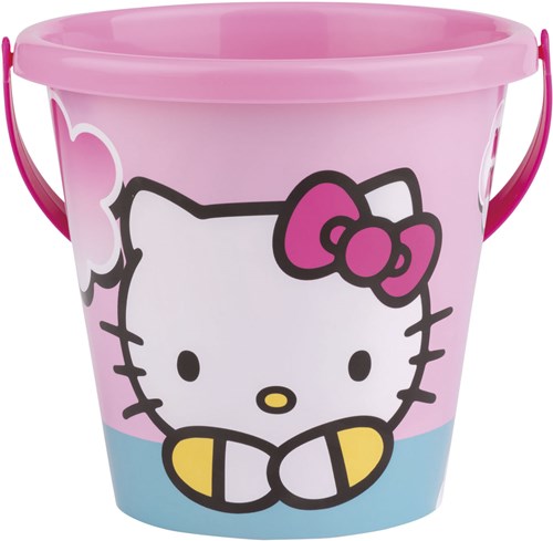 Androni Giocattoli Strand-Eimer Hello Kitty rosa Kunststoff Spielzeug
