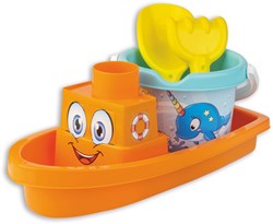 Eimerset 11 Happy Fish Boat 4tlg.