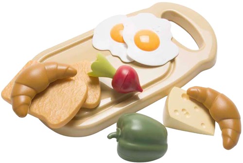 Dantoy Green Garden set petit-déjeuner - jouet bioplastique 10 pièces-2
