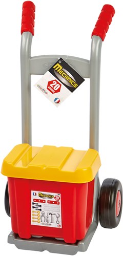 Ecoiffier Mecanics Steekwagen met Gereedschapskist