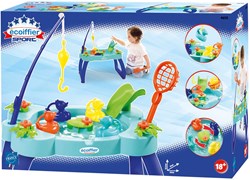 Ecoiffier Wassertisch - Angelspiel Spieltisch für Kinder - Mehrfarbig