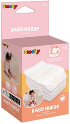 Smoby Baby Nurse couches pour poupées - lot de 4 couches pour poupées