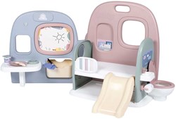 Smoby chambre de poupée jouet - Baby Care set de jeu pour poupées