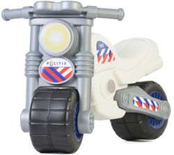 Cavallino Toys Laufrad Polizeimotorrad weiß - Spielzeug Motorrad für Kinder