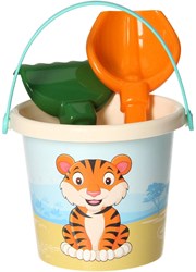 Cavallino jouet seau Safari set 3 pièces plastique plage