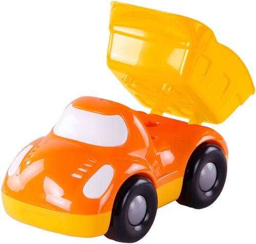 Camion benne jouet Cavallino camion tout-petit 22,5cm orange jaune-2
