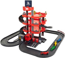 Racing Parkhaus Spielzeug mit 4 Etagen und Autos Spielset