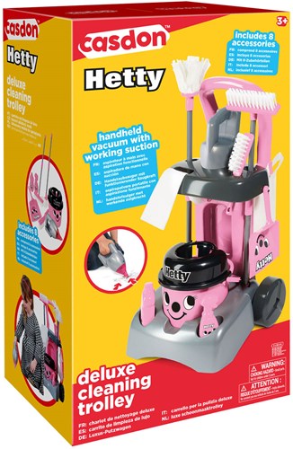 Casdon chariot de nettoyage Hetty deluxe set de jeu jouet ménage enfants