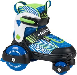 Hudora Rollschuhe größenverstellbar Kinder 26-29 - buntes Spielzeug