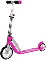 Hudora Kinderroller Little Big Wheel - Magenta - höhenverstellbar und klappbar