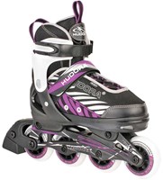 Hudora Kinder Inlineskates Mia lila verstellbar Größe 33-36 Skates