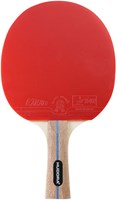Hudora raquette de tennis de table rouge - ping-pong pour enfants et adultes-3