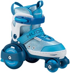 Hudora Rollschuhe Kinder verstellbar blau Größe 30-33 Skates