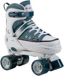 Hudora Rollschuhe Sneaker Midnight verstellbar Größe 32-35 Kinder Skates